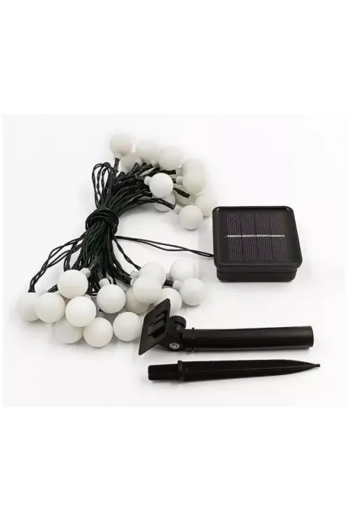 Solar 5m 28 Led Top Rgb Siyah Kablolu