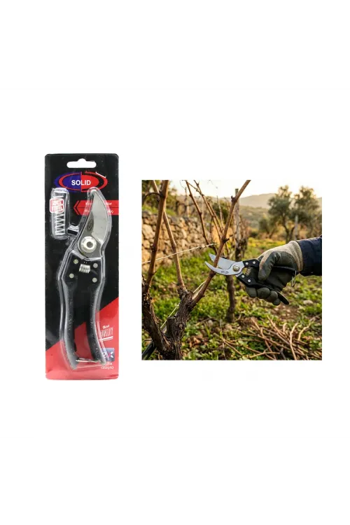 Solıd Geniş Ağız 8 -200 Mm Çelik Bağ Makası Yedek Yaylı IEGG06G