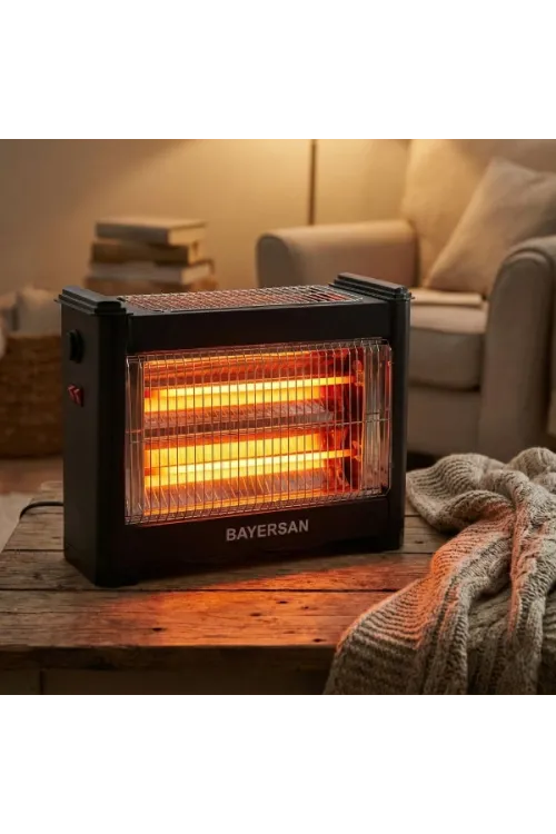 Şömine Tipi Isıtıcı Soba 1800W