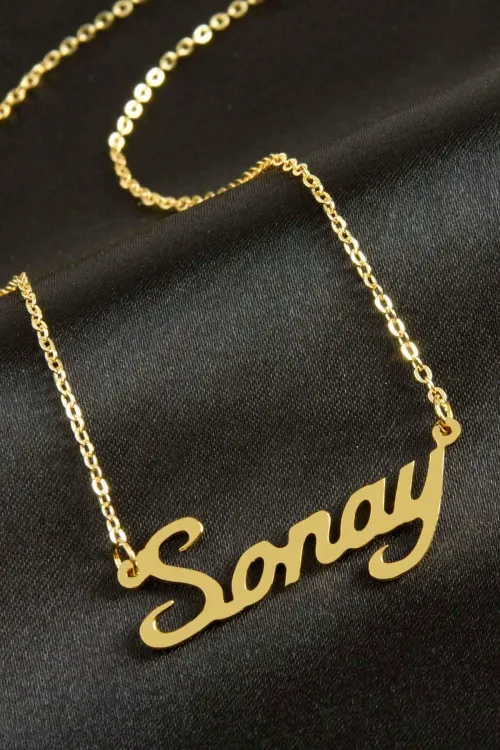 Sonay isimli kolye (Kişiye Özel)