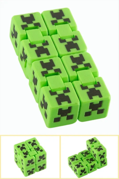 Sonsuz Küp 3D Baskılı Fidget İnfinty Aparatı