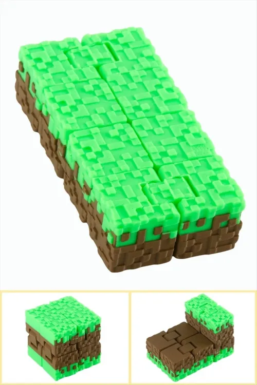 Sonsuz Küp 3D Baskılı Fidget İnfinty Aparatı