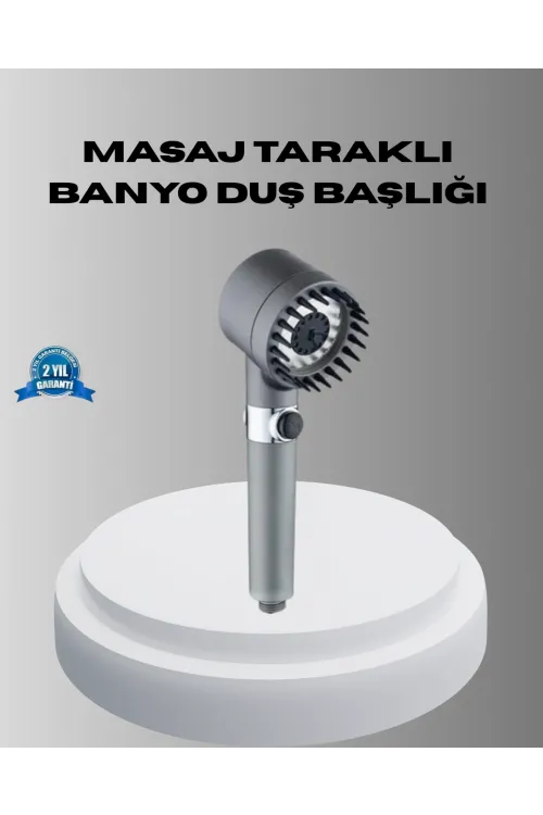 Spa Etkili Masaj Uçlu Duş Başlığı Ergonomik Tasarım