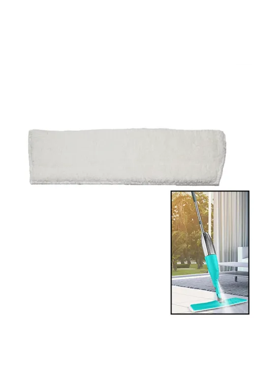 Sprey Mop Beyaz Yedek Paspası 12x35cm