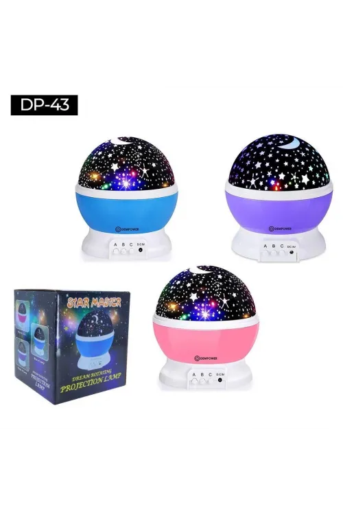 Star Master Gece Lambası Dönerli