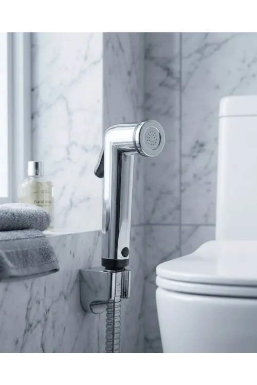 Stoplu El Duşu Taharetmatik Seti Bas Bırak Kontrollü Hijyen Spreyi