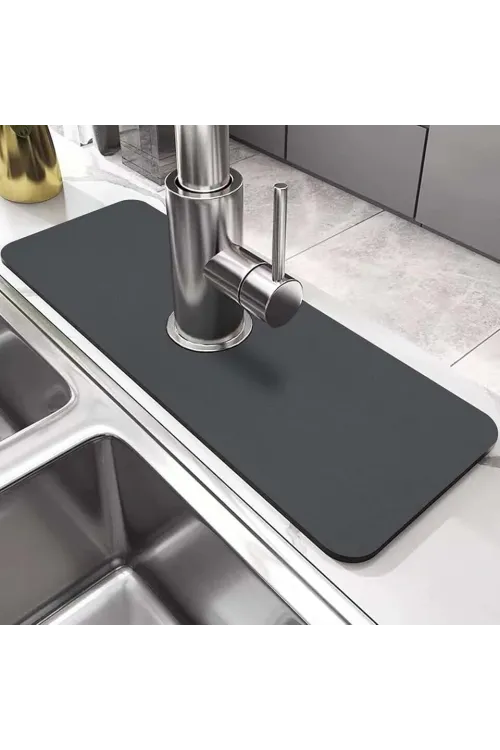 Su Emici Sihirli Mutfak Banyo Musluk Matı Lavabo Kenar Matı