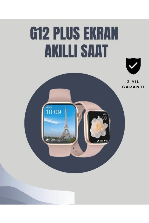 Su Geçirmez Akıllı Saat – 300 Mah Batarya, Sesli Arama, Uyku & Adım Takibi
