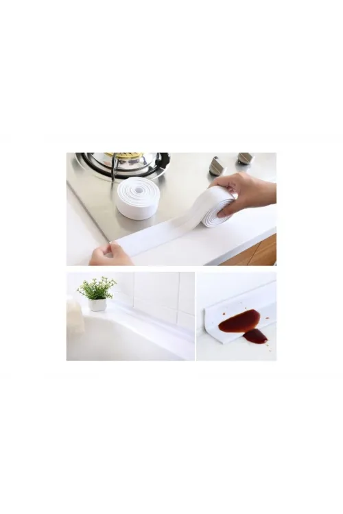 Su Sızdırmaz Bant Lavabo Küvet Kenar Bandı 4 Cm