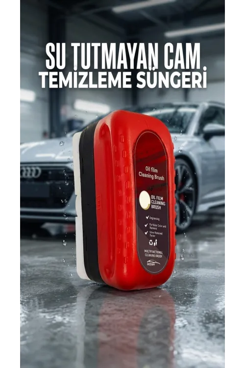 Su Tutmayan Araç Camı Temizleme Süngeri, Pratik Kullanım