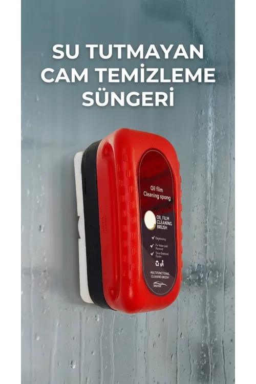 Su Tutmayan Araç Camı Temizleme Süngeri Pratik Kullanım