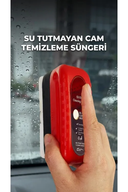 Su Tutmayan Araç Camı Temizleme Süngeri Uzun Ömürlü Kullanım