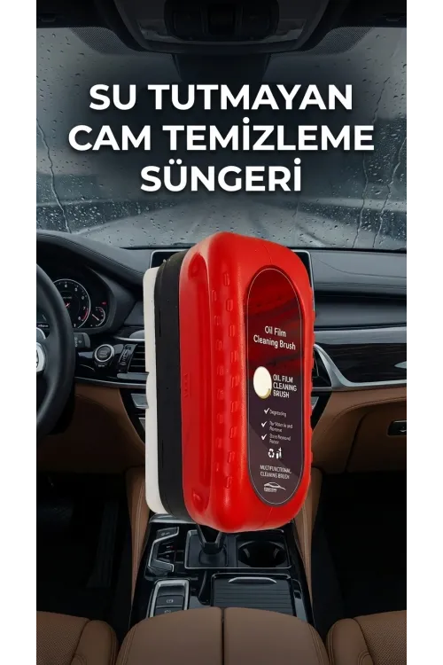 Su Tutmayan Çok Amaçlı Araç Camı Temizleme Süngeri