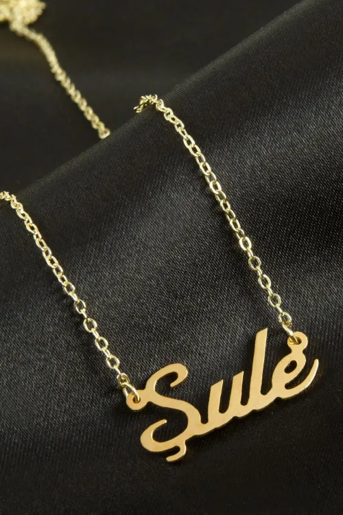Şule isimli kolye (Kişiye Özel)