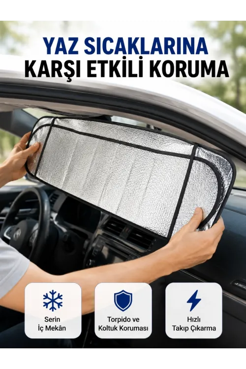 Sünger İzolasyonlu Katlanabilir Güneşlik