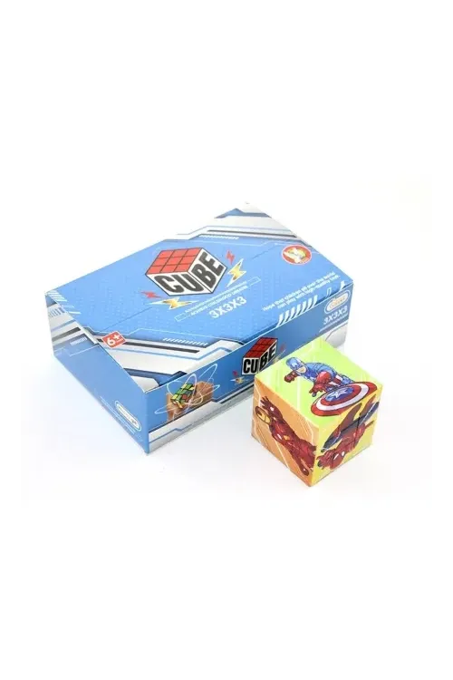 Süper Kahramanlı Küp Yapboz
