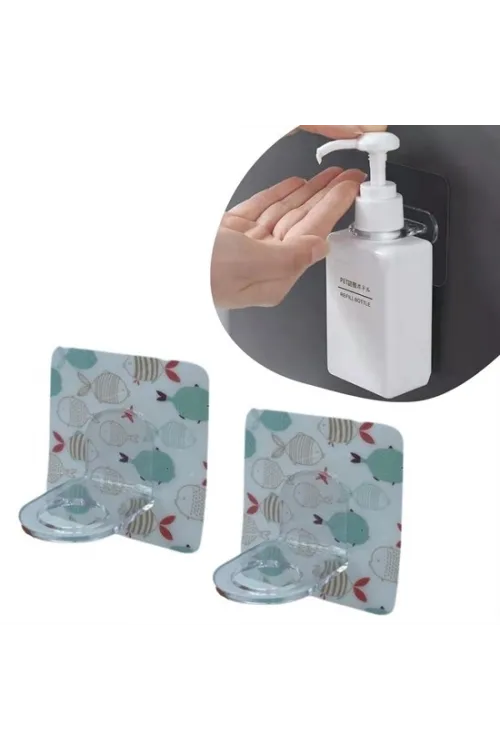Süper Yapışkanlı Çok Amaçlı Cember Askı 2 Adet