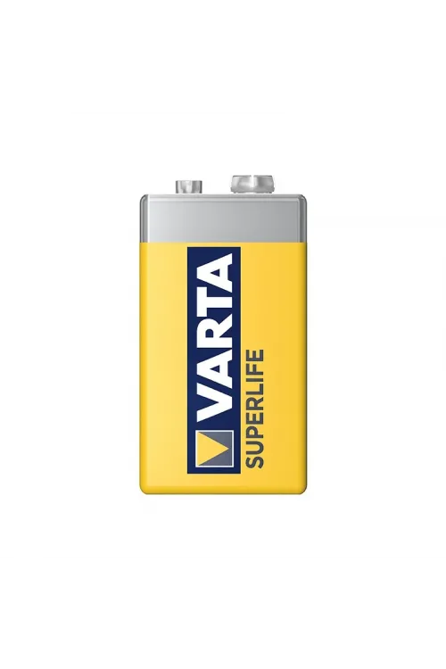 Superlife Çinko 9 Volt Pil 12li Paket