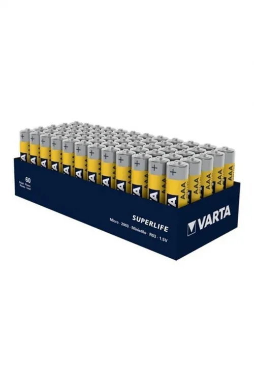 Superlıfe Çinko Aaa Ince Kalem Pil 60lı Paket