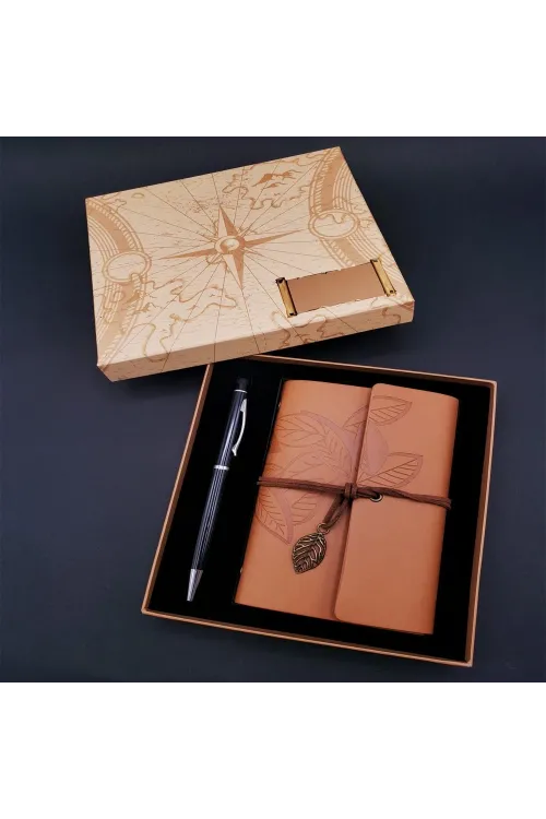 Taba Defter ve Siyah Kalem