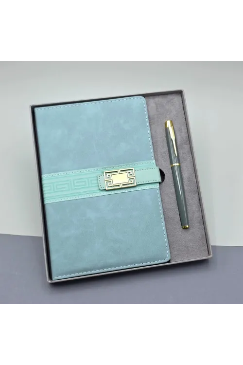 Tarihsiz Ajanda Defter Kalem Set