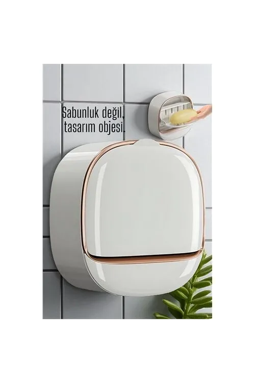Tasarım Obje Sabunluk - Kendinden Yapışkanlı Sabunluk 722140