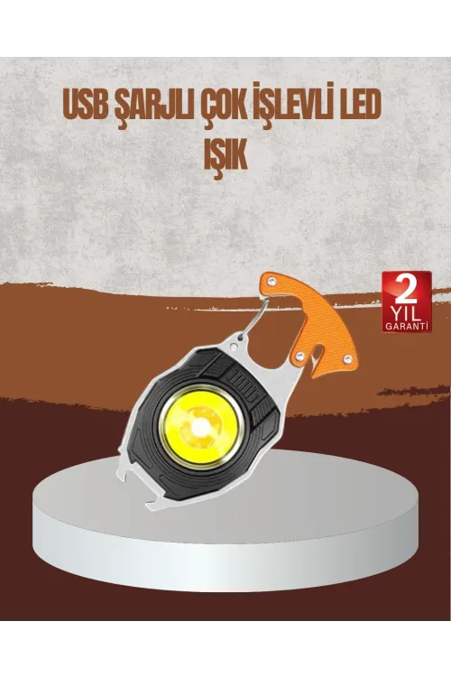 Taşınabilir Çok Amaçlı Led Işıklı Anahtarlık