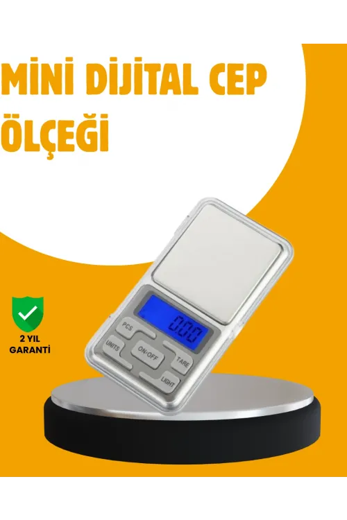 Taşınabilir Dijital Cep Terazisi 5 Ölçüm Birimli