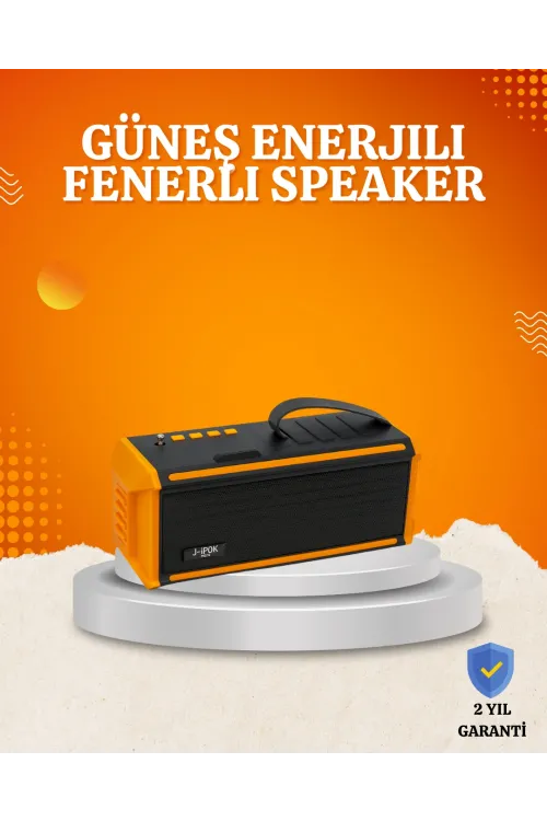Taşınabilir J-ıpox P520 1200 Mah Bluetooth Hoparlör Mikrofonlu