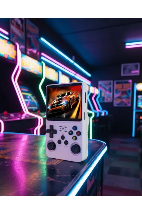 Taşınabilir Retro Oyun Konsolu Geniş Ekran Ve Çoklu Emülatör Desteği