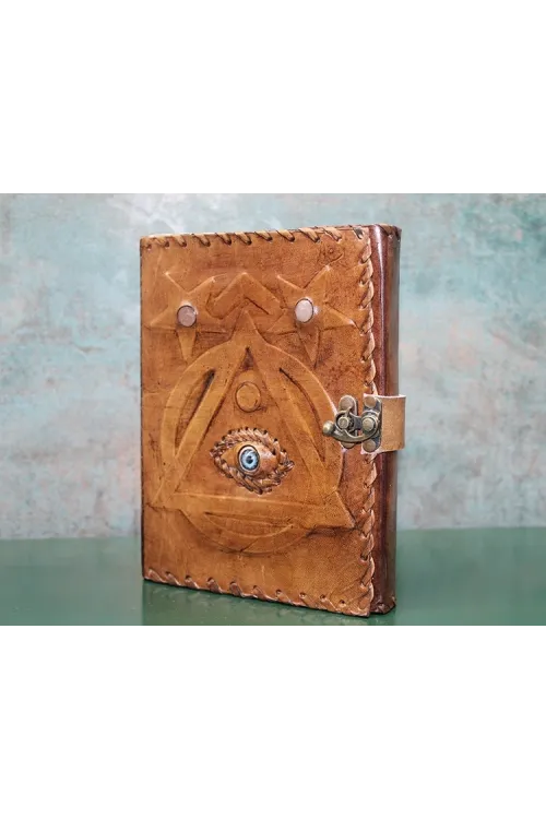 Taşlı Deri Defter Ksk3152