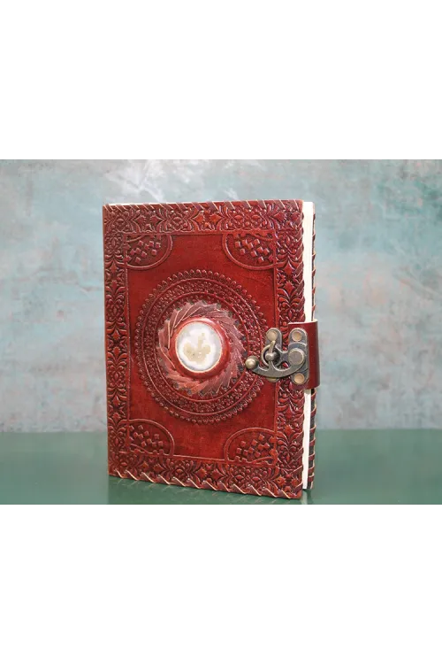 Taşlı Deri Defter (1 Adet) Seçenek 11