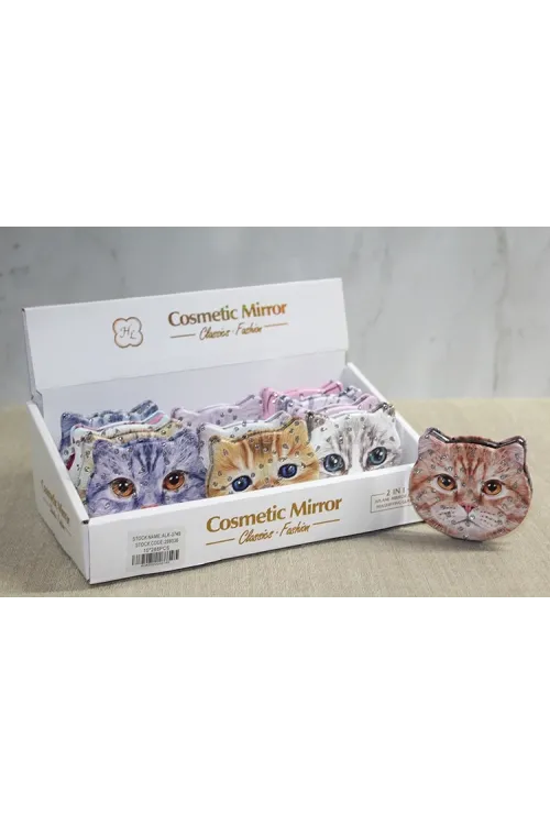 Taşlı Kedi El Aynası IEG3749
