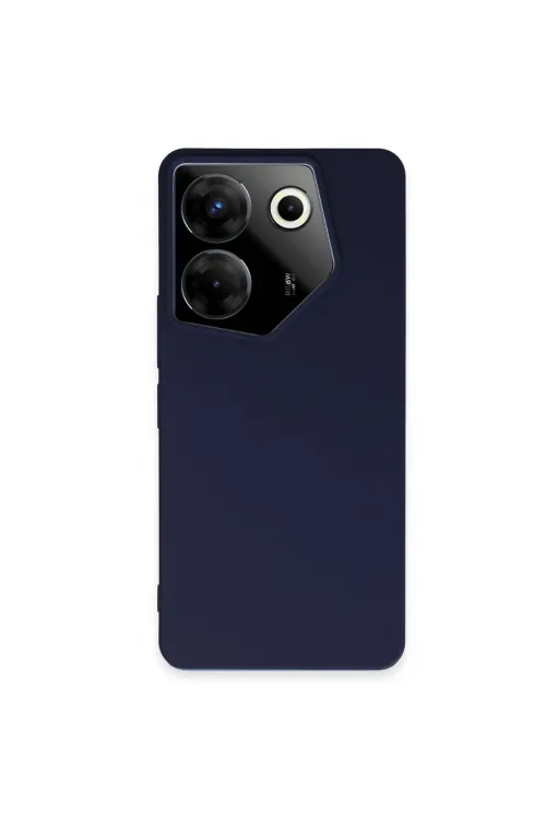 Tecno Camon 20 Pro 5g Kılıf First Silikon - Lacivert