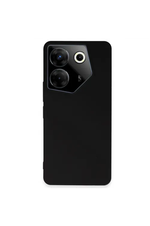 Tecno Camon 20 Pro 5g Kılıf First Silikon - Siyah