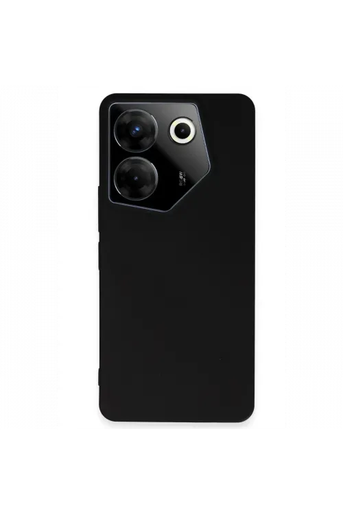 Tecno Camon 20 Pro 5G Kılıf First Silikon - Siyah