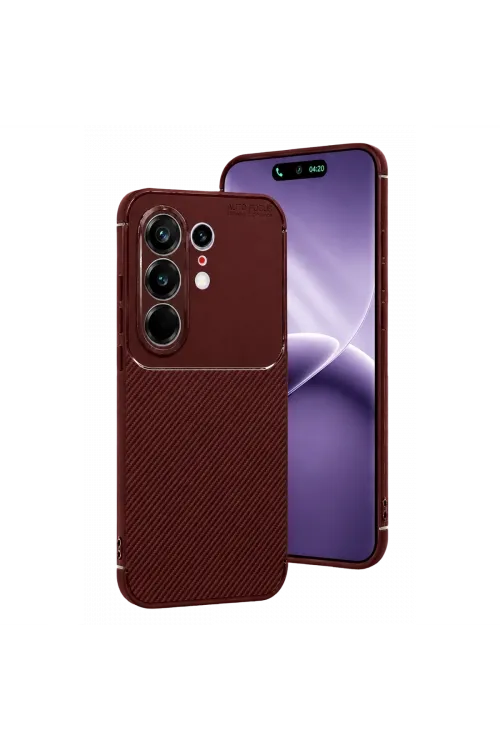 Tecno Camon 50 Pro 5g Auto Focus Karbon Kapak - Bordo
