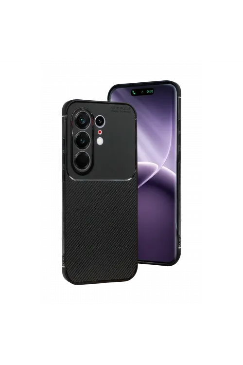 Tecno Camon 50 Pro 5g Auto Focus Karbon Kapak - Siyah