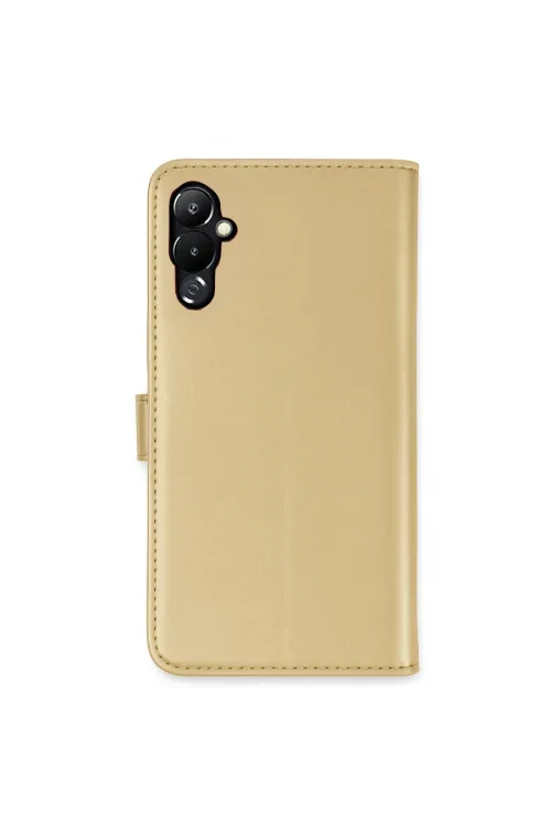 Tecno Pova 4 Kılıf Trend S Plus Kapaklı Kılıf - Gold
