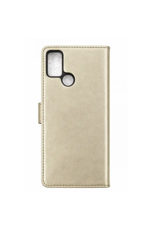 Tecno Pova Trend S Plus Kapaklı Kılıf - Gold