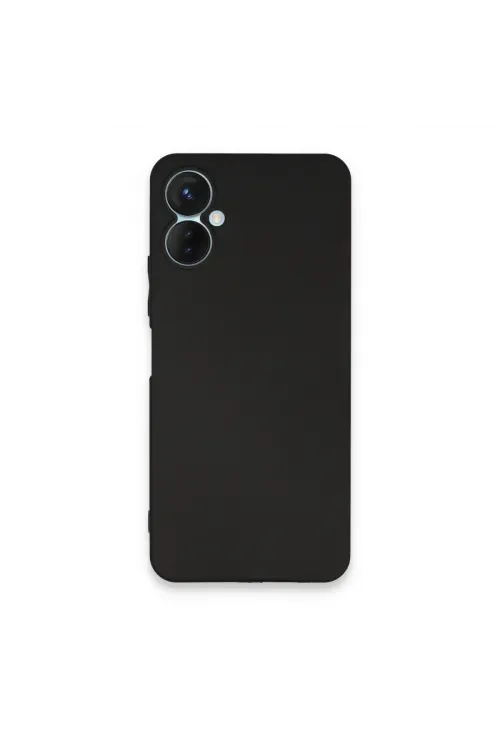 Tecno Spark 9 Pro Kılıf First Silikon - Siyah