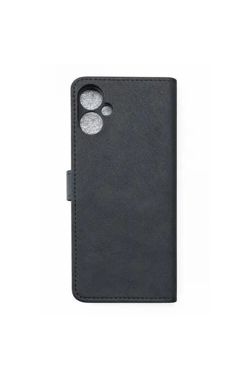 Tecno Spark 9t Trend S Plus Kapaklı Kılıf - Siyah