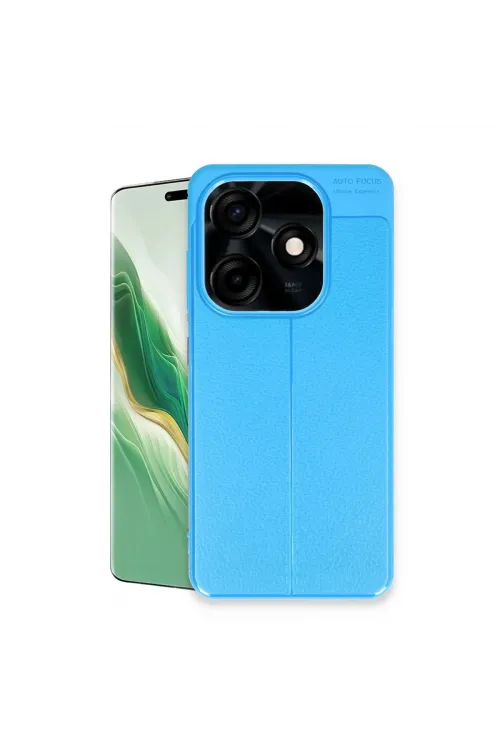 Tecno Spark Go 2024 Kılıf Auto Focus Kapak - Mavi