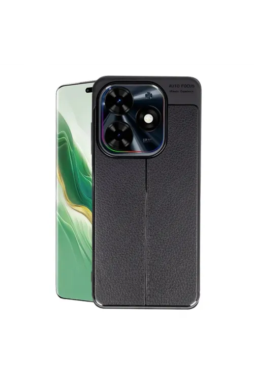 Tecno Spark Go 2024 Kılıf Auto Focus Kapak - Siyah