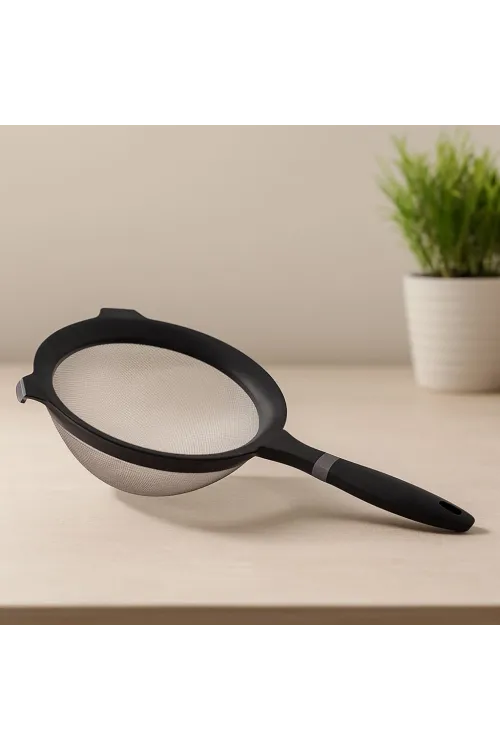 Tel Süzgeç 16 cm (650 ml) Plastik Saplı