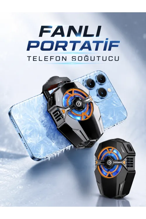 Telefon Soğutucu Fanlı Güçlü Motor Radyotör Soğutucu