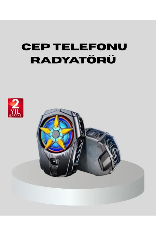 Telefon Soğutucu Radyatör Type-c Bağlantılı 2 Kademeli Dijital Kontrollü