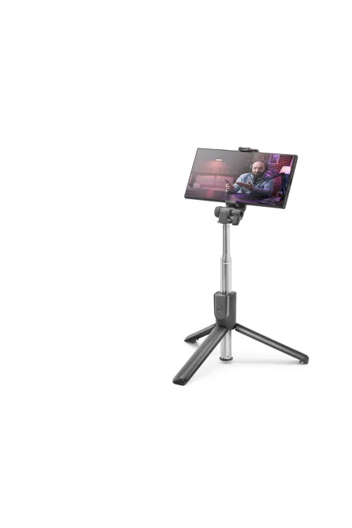 Telefon Tripodu Ve Selfie Çubuğu Seti Bluetooth 5.0 Kumandalı 67 Cm - Siyah ND1039