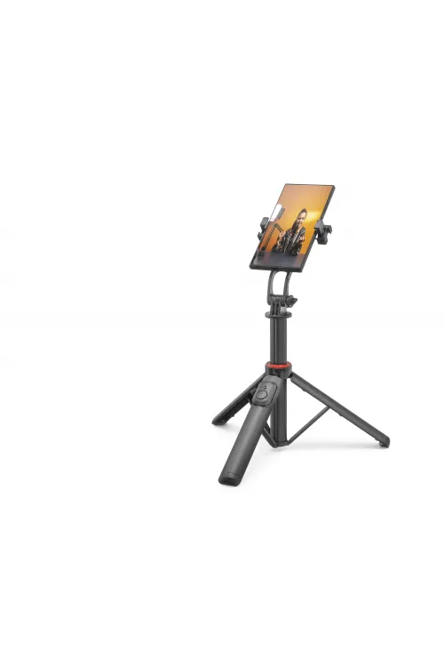 Telefon Tripodu Ve Selfie Çubuğu Seti Manyetik Bluetooth Kumandalı 130 Cm - Siyah ND1047