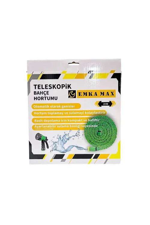 Teleskopik Bahçe Hortumu 20 m